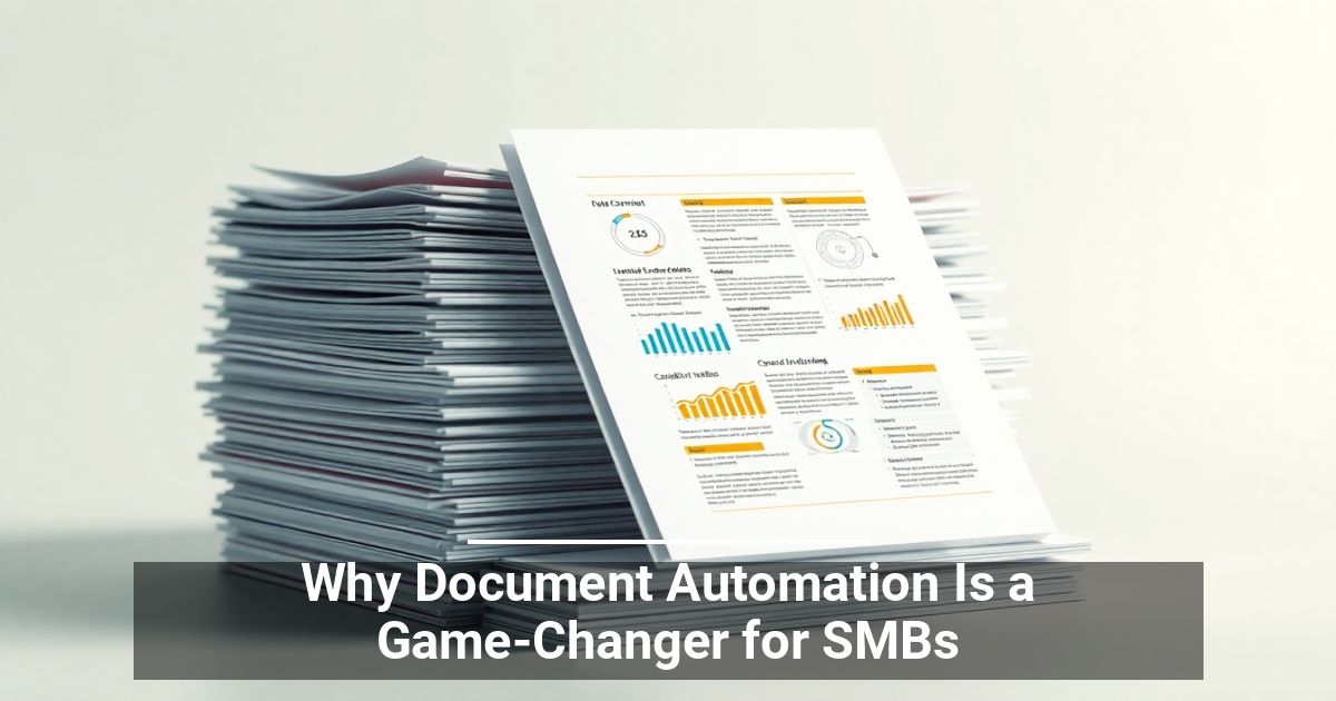Why Document Automation Is a Game-Changer for SMBs